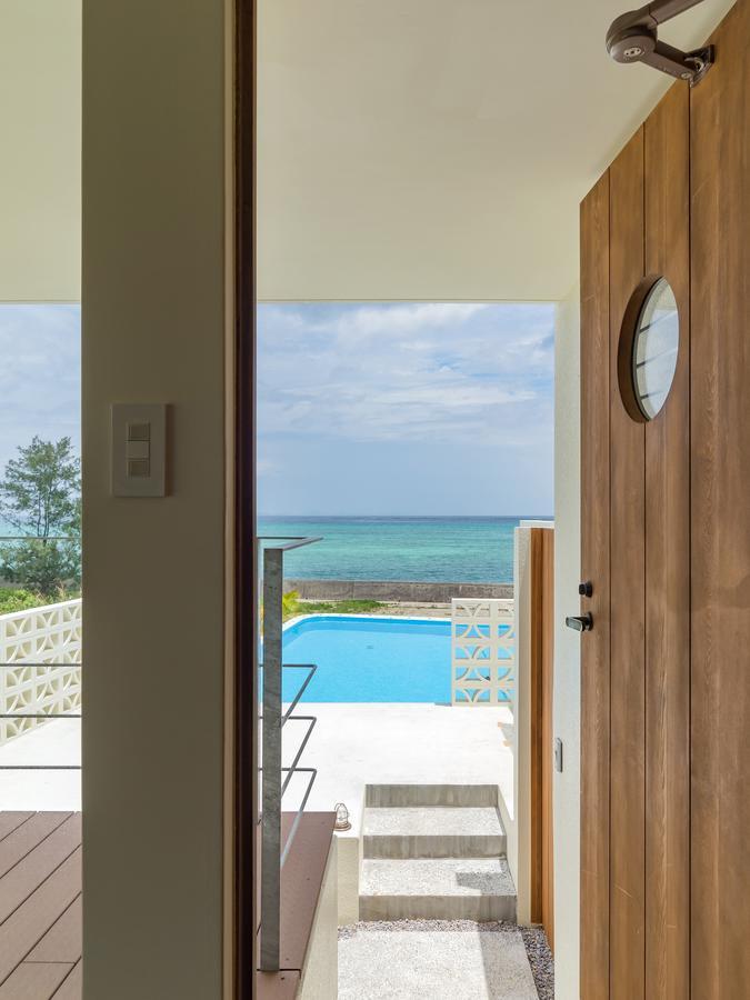 Keiki Beachhouse & Cafe Hotel Nakijin Exterior foto
